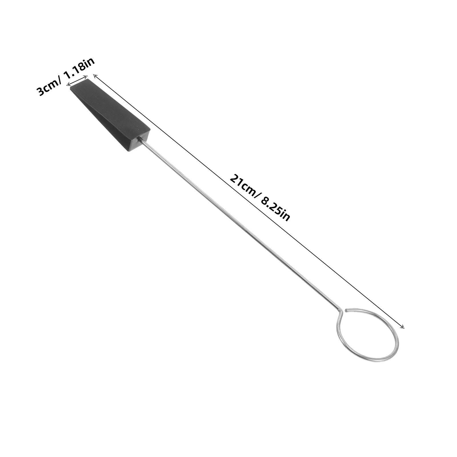 Klavier Tuning Werkzeug Stahl Tragbare Präzision Schwarz Stumm Klemme Gummi Gabel Für Musiker Klavier Reparatur Ausrüstung Kit Instrument