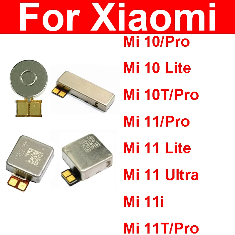 Motor Vibrator Module For Xiaomi Mi 10 11 Lite 10T 11T Pro Mi 11 Ultra 10i 10s 11i 11X Vibrator Vibration Flex Cable Spare Parts
