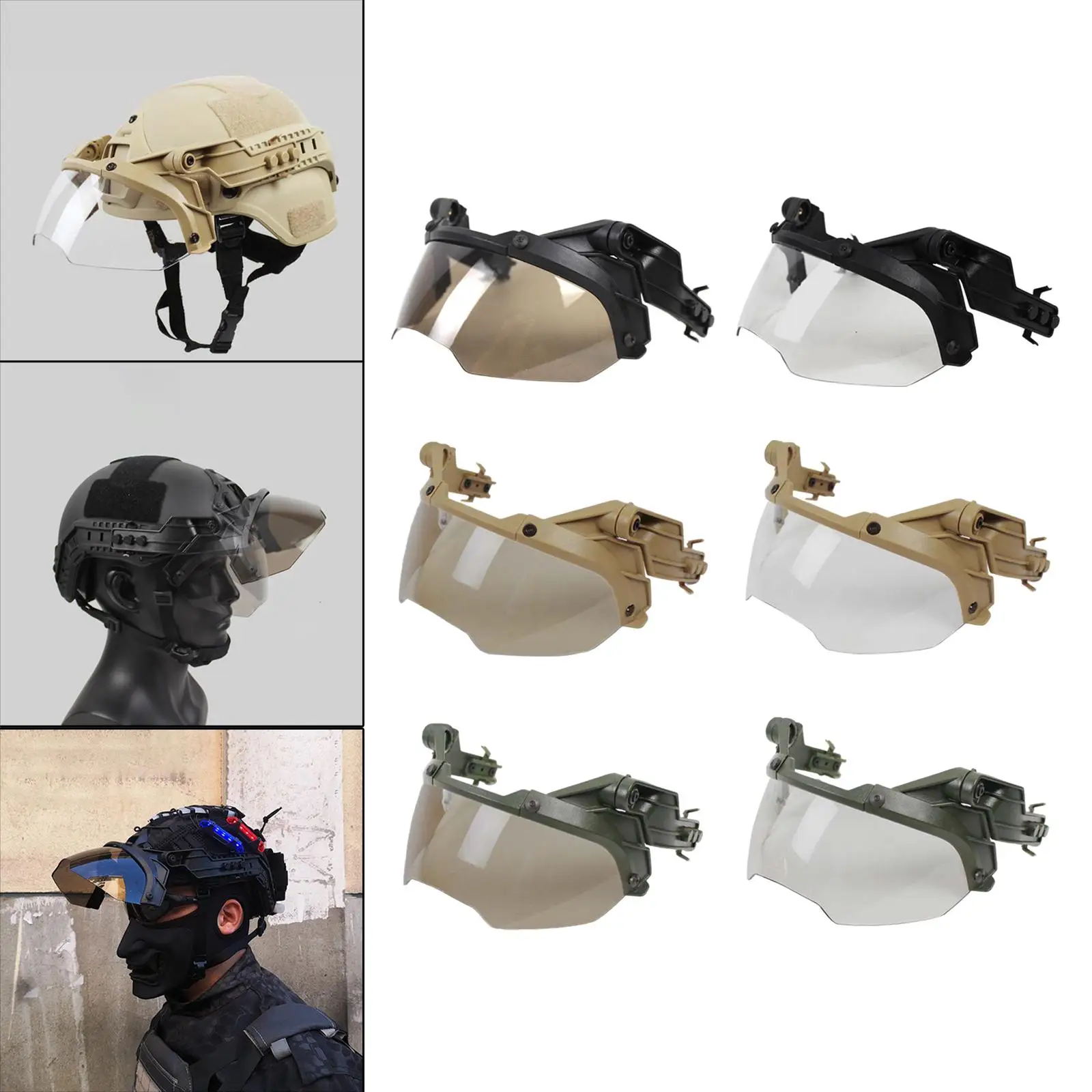 Split Anti-Fog Safety Goggles Wearable Myopia Glasses for