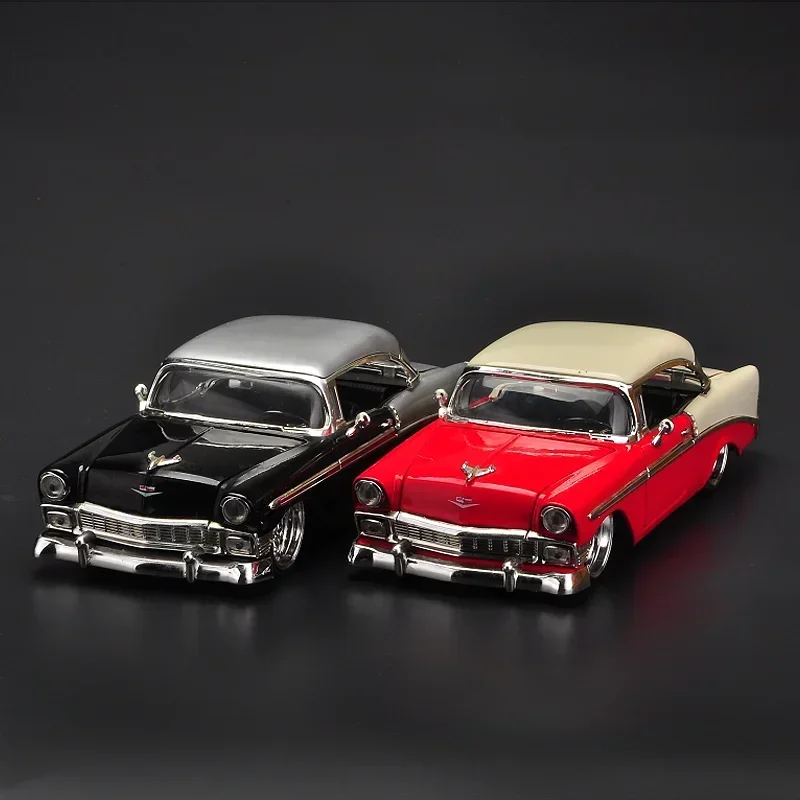 Jada 1:24 1956 Chevrolet BEL AIR High Simulation Diecast Car Metal CHEVY Alloy Model Car Gift Collection