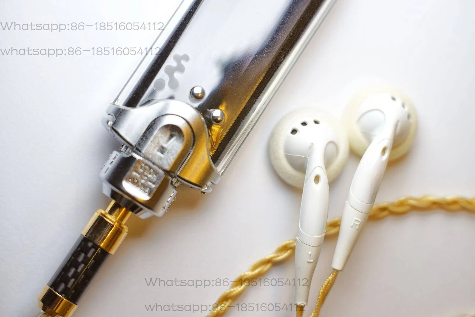 XB Flat Head Earplugs, Old Earplugs, Rich Intermediate Frequency Earphones