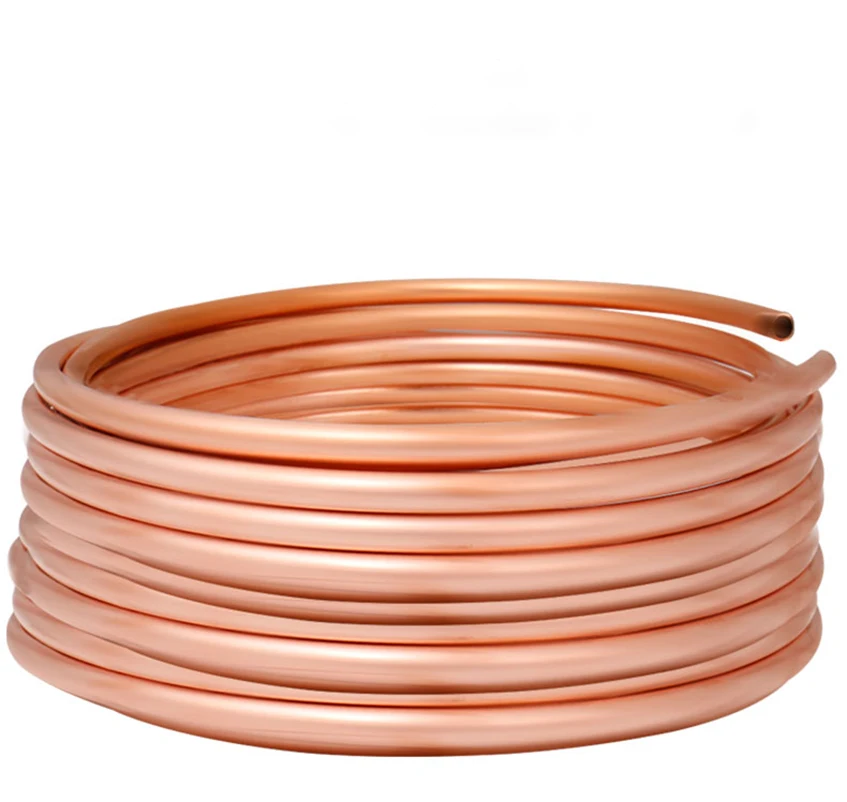 Soft Copper Tube Coil Air Conditioning Refrigeration Copper Tube Outer Diameter 2/3/4/5/6/7/8... 28mm