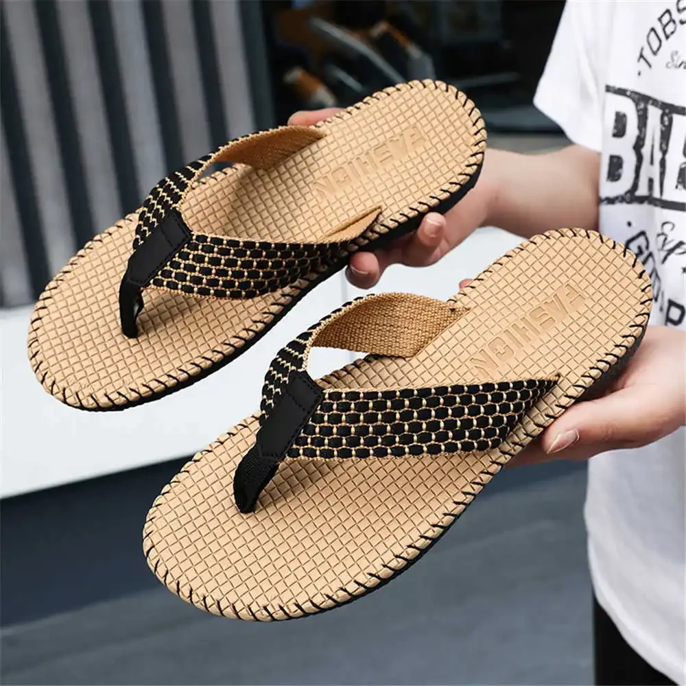 Slip-resistant Soft Sole Mens Sandal Men's Shoes Brands Shower Slippers For Men Sneakers Sports Street Luxe Choes To Play