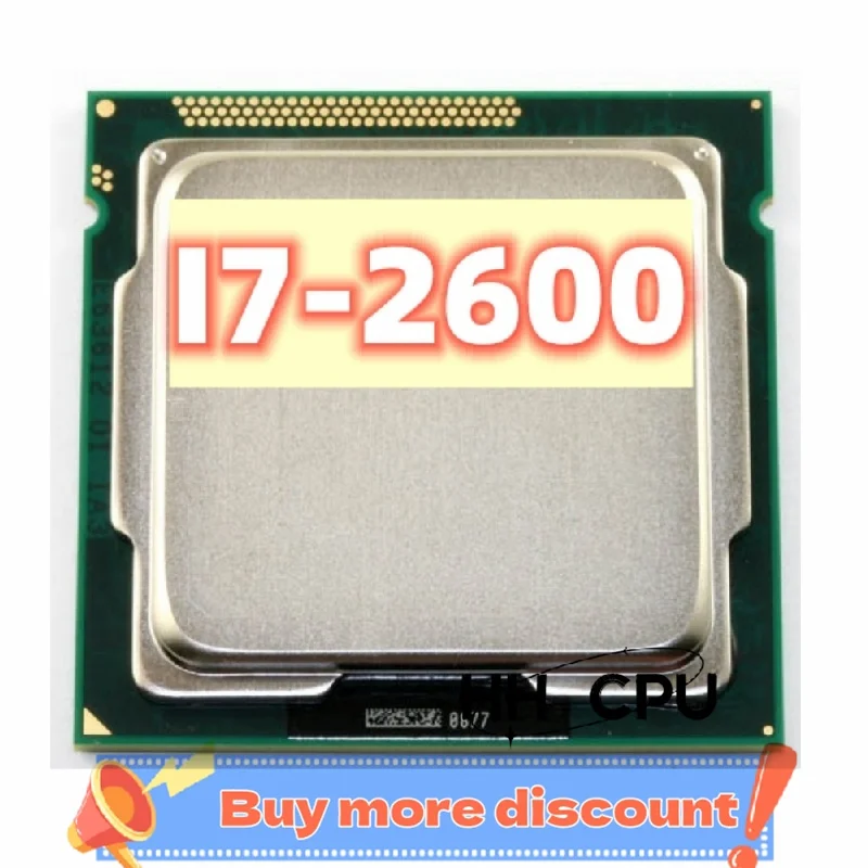 Core i7-2600 i7 2600 3.4 GHz Quad-Core CPU Processor 8M 95W LGA 1155