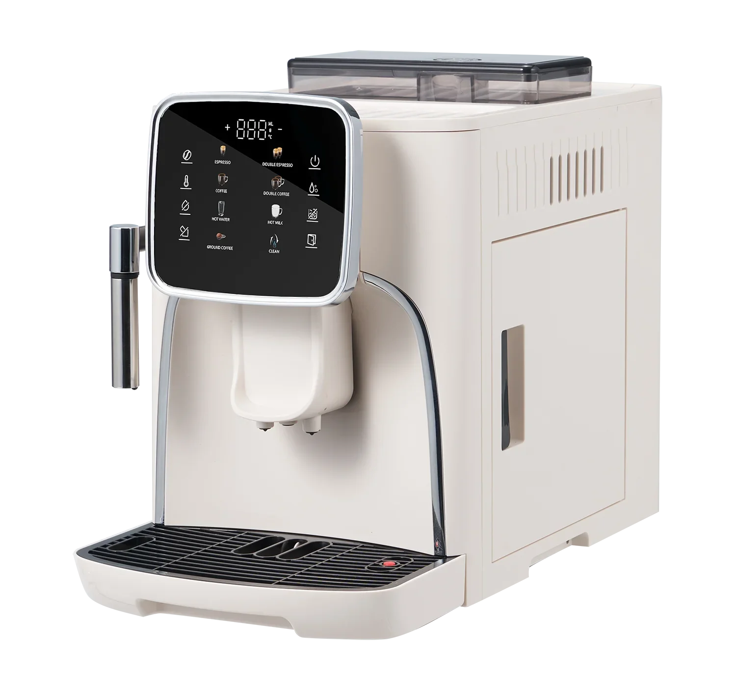 

Single boiler fully automatic espresso coffee machine with grinder