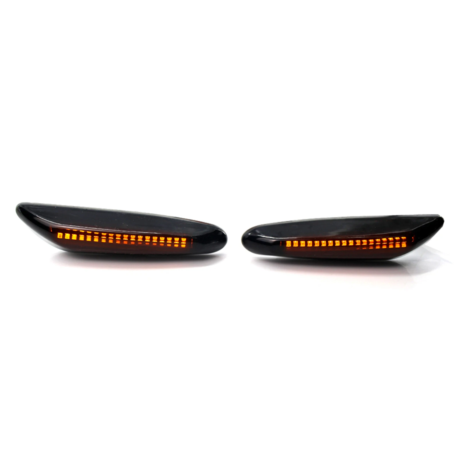 

2 Pcs Smoke LED Side Marker Light Turn Signal Light Lamp For BMW 3 Series E46 E60 E90 E92 E93 E87