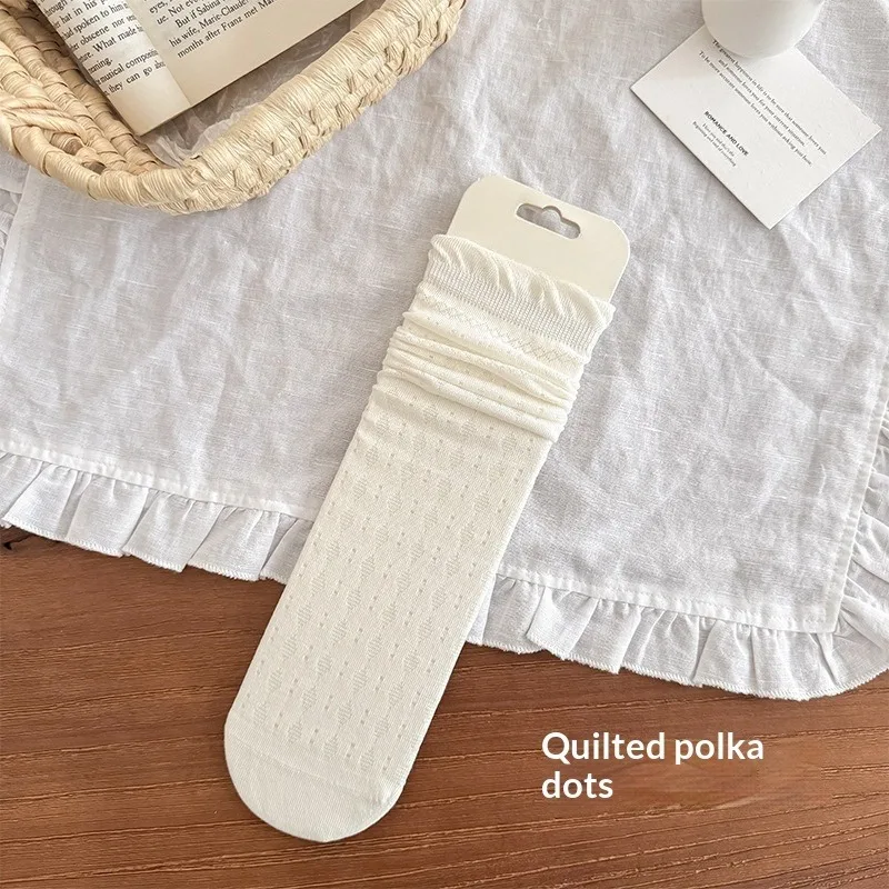 Spring Summer Thin Mesh Hollow Boneless Shoe Insoles Sweet Lace Bow Breathable Women Shoe Pads