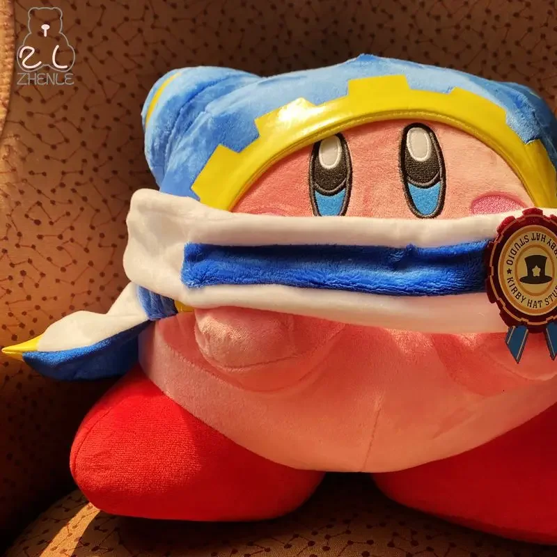 New 30cm Kawaii Kirby Warriors Large Plush Doll Kirby Game Character Doll Wedding Sprinkle Doll Children's Gift Christmas Gift