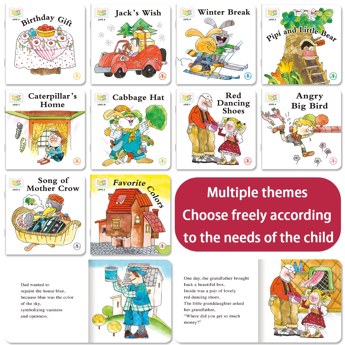 كتاب القصص التنوير الملون، يفتح مرحلة الطفولة الذكية للأطفال #5