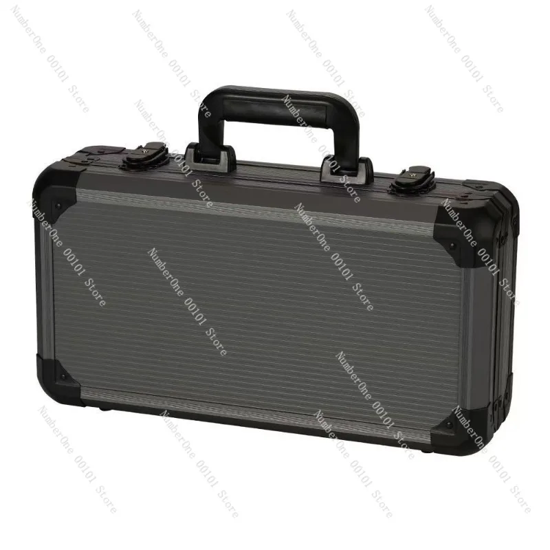 300 type thickened aluminum alloy chip box, portable and multi-functional advanced wear-resistant storage box