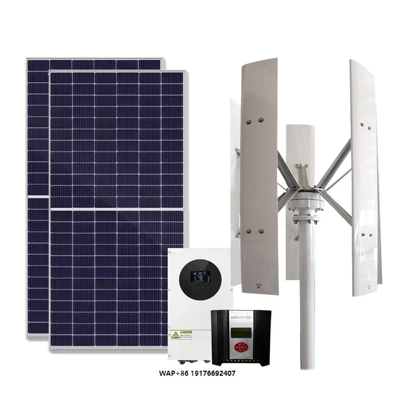 Complete Set 6KW Off-Grid Solar Wind Hybrid Energy System Wind Power Generation for Home Use