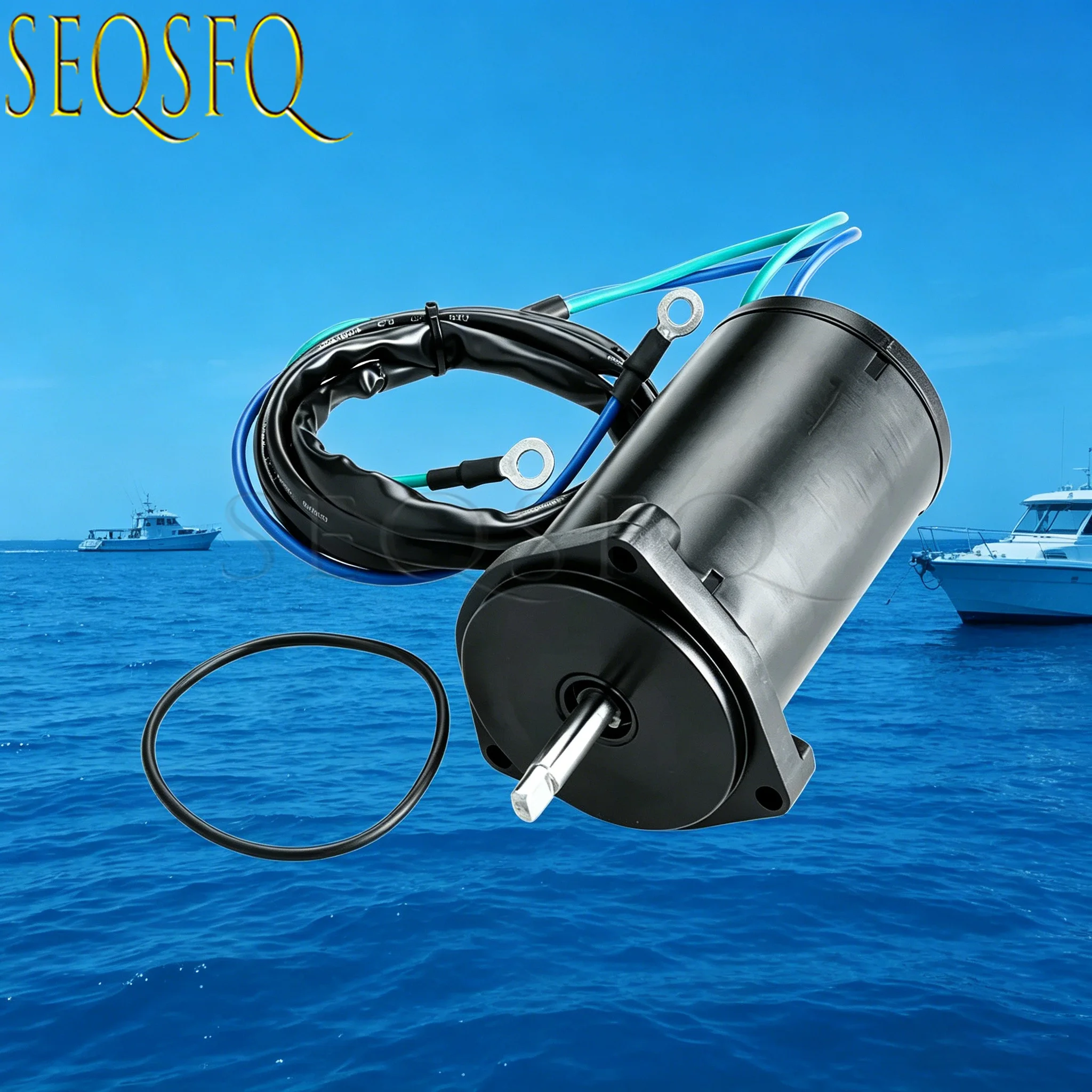 6C5-43880 Power Tilt Trim Motor For Yamaha Outboard Motor 4 Stroke F40 50 60HP F50TLR F60T 6C5-43880-00 6C5-43880-01 6C543880