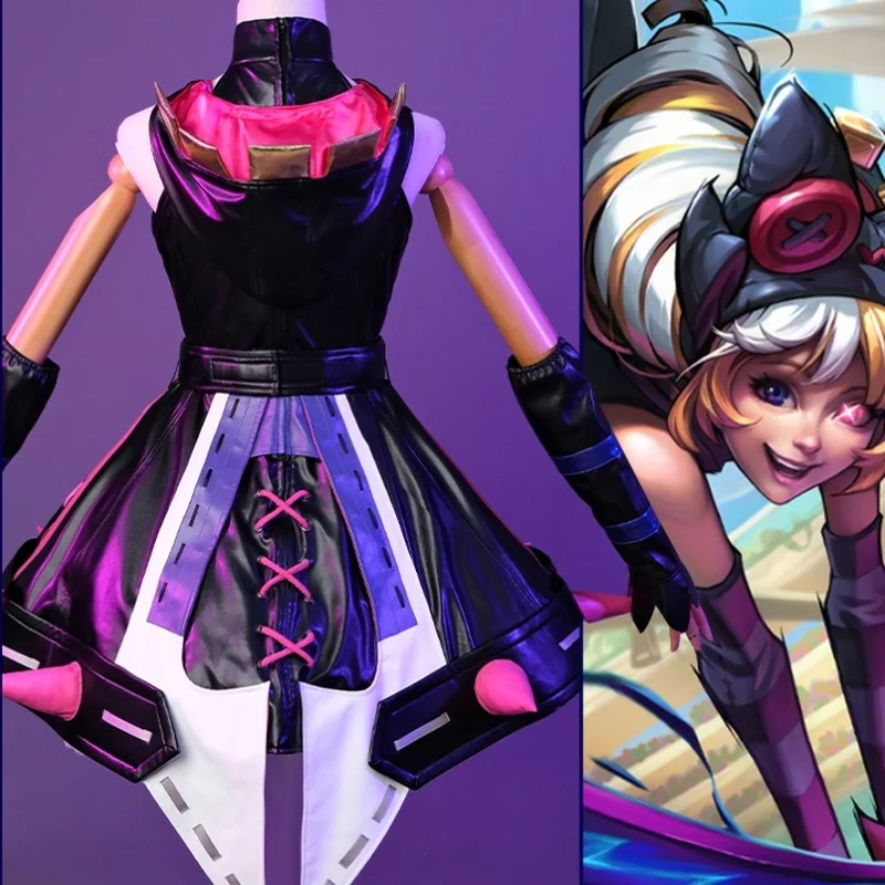 League Of Heroes Lol Coswear Cloud Top Yi Lor Soul Battle Awakening Gwen Cosplay Costume Female Gifts