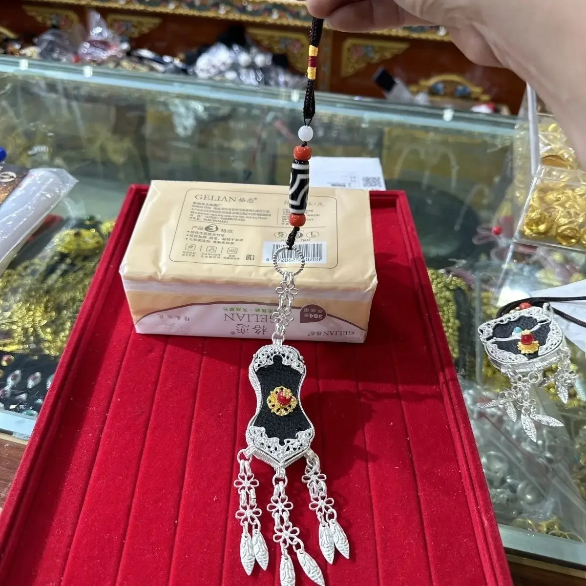 

Xizang Naqu Anduo Свадебный комплект украшений на талию в этническом стиле с длинной цепочкой