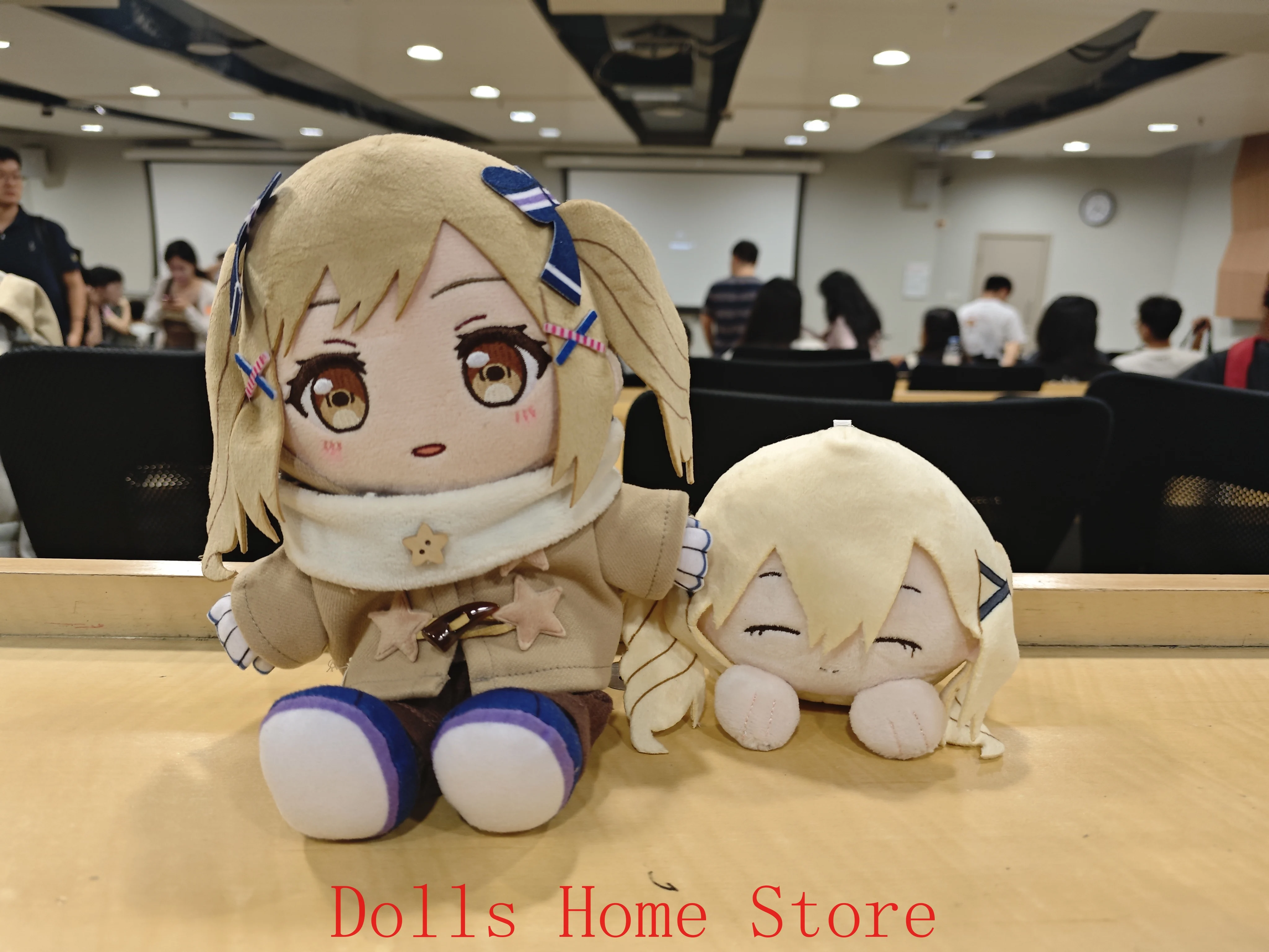 Cute Anime BanG Dream! Arisa Ichigaya Series Papa Plush Cotton Pendant  Anime Cosplay Keychain Christmas Gifts