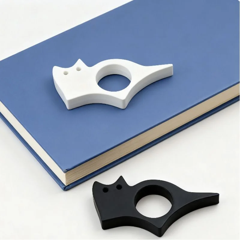 Anello porta pagine per lettura a dita, fissatore per pagine con pollice, segnalibri leggeri, accessori portatili per la lettura di romanzi e libri di