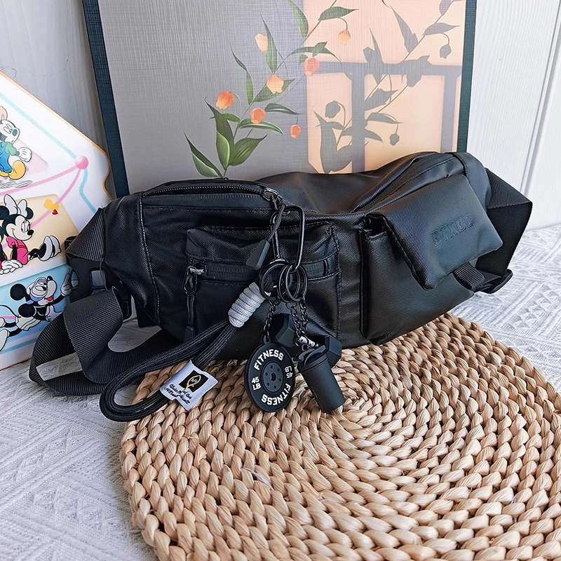 انفصال الحديد لوحات المفاتيح أكواب مياه INS محاكاة الدمبل كيرينغ الإبداعية الدوبامين اللياقة البدنية سلسلة قلادة