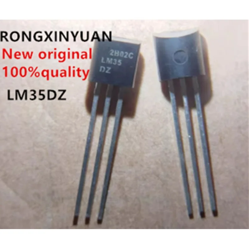 50pcs NEW  LM35DZ LM35 TO-92-3 35DZ TO92 Precision Celsius temperature sensor