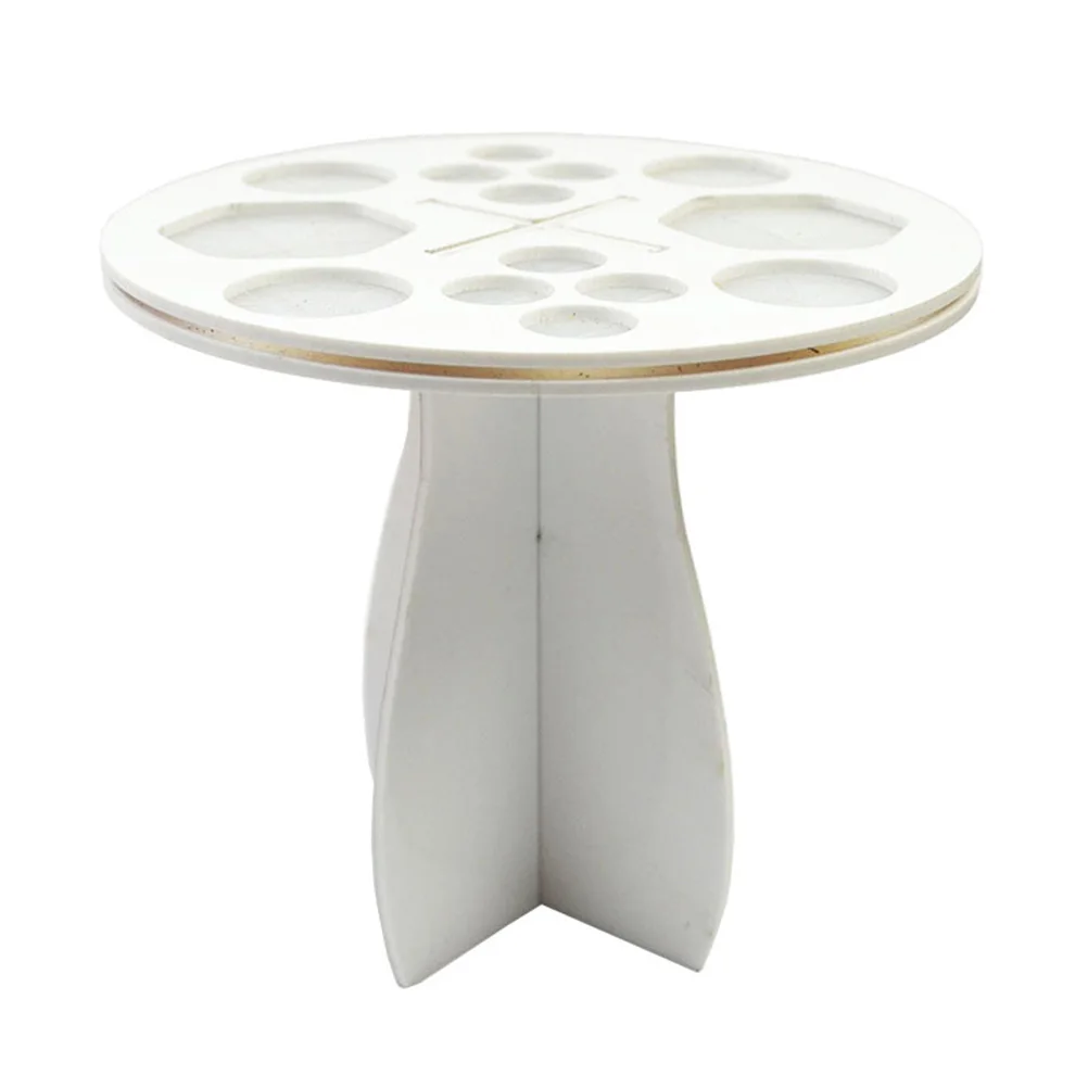 Acrylic Makeup Brush Holder Drying Rack Storage ganizer Tools Lightweight Easy Clean Beauty Accessories Travel Friendly Mixed