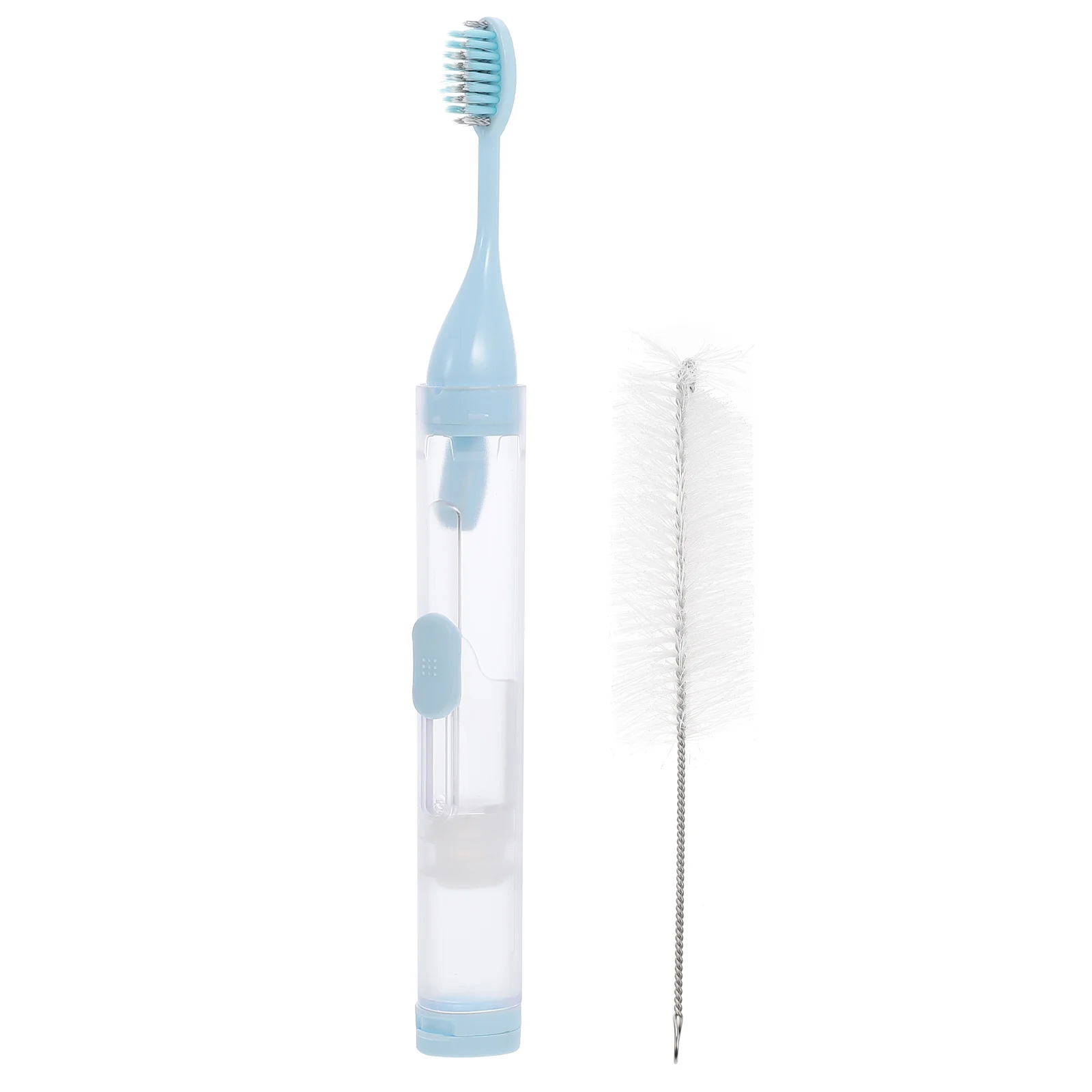 

Toothbrush for Braces Cleaning Soft Bristles Portable Foldable Removes Debris Stops Bleeding Fits Teeth PCTG