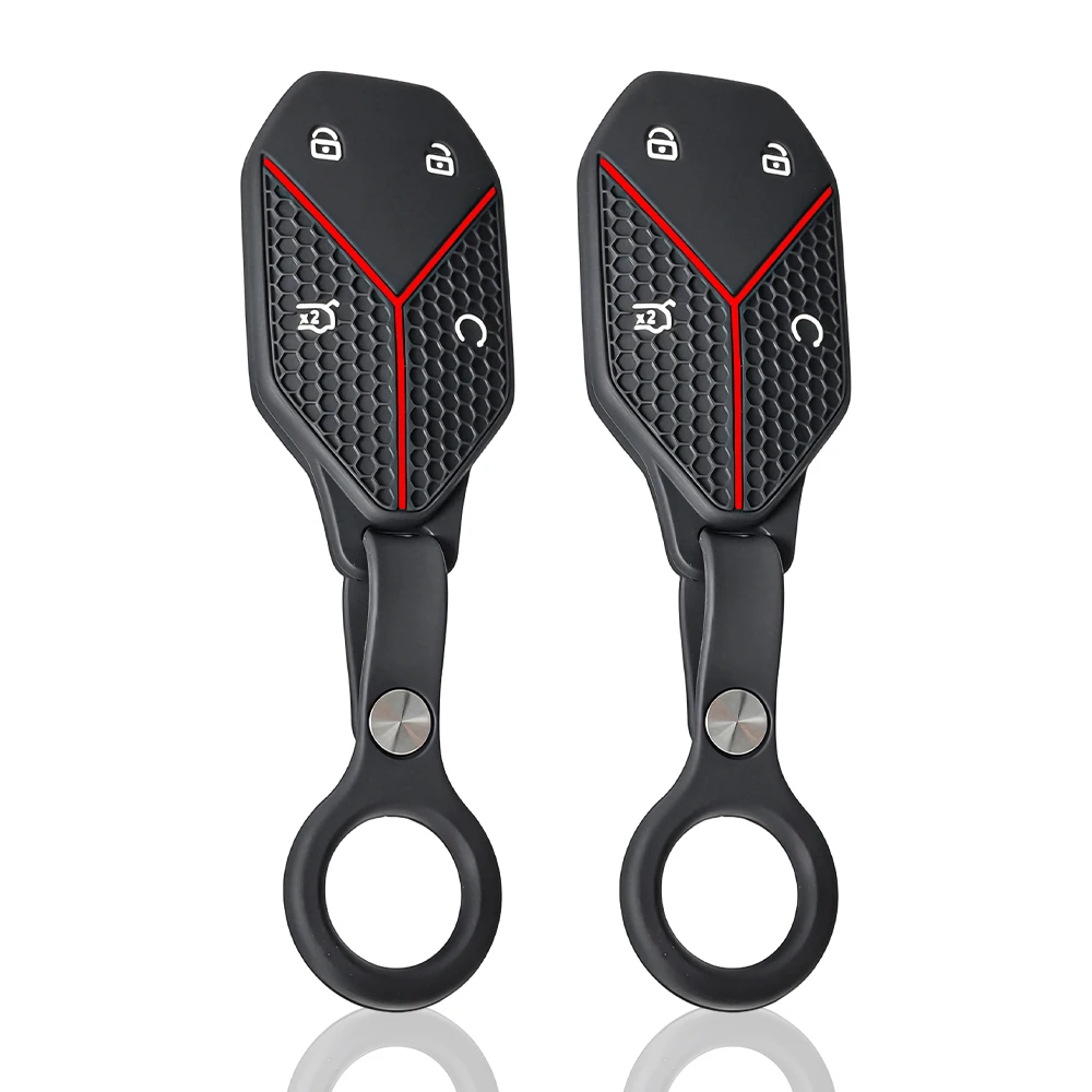 Hot for BYD Formula Leopard SUPER 5 Ultra 8 Titanium 3 9 Fang Cheng Bao Silicone Car Key Case Cover Shell Holder Fob Accessories