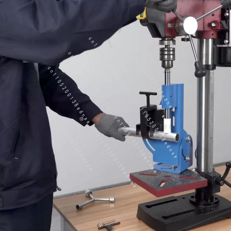 Adjustable Angle, Safe and Reliable Auxiliary Accessories for Round Pipe Drilling and Cutting