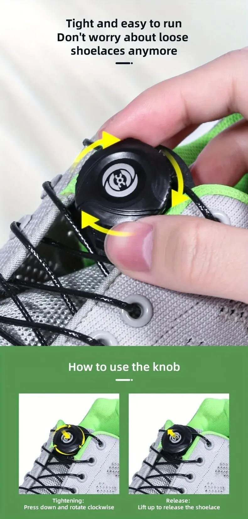 1pair Adjustable Automatic Buckle Rope Universal Kids/Adult Quick Stretching Lock Lazy Laces Sneaker No Tie ShoeLaces Shoe