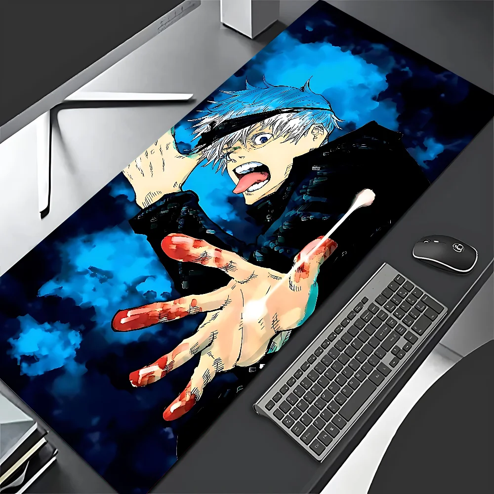 Jujutsu Kaisen Gojo Satoru Mousepad New Arrivals Large Gaming Mousepad L XL XXL Gamer Mouse Pad Size For Keyboards Mat