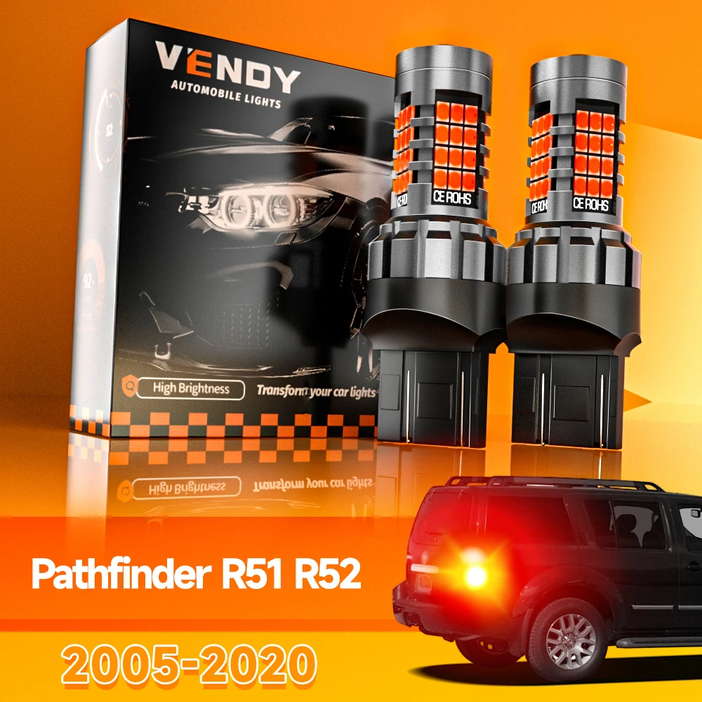 

2pcs For Nissan Pathfinder R51 R52 2005-2020 LED Brake Light 2009 2010 2011 2012 2013 2014 2015 2016 2017 Canbus Accessories