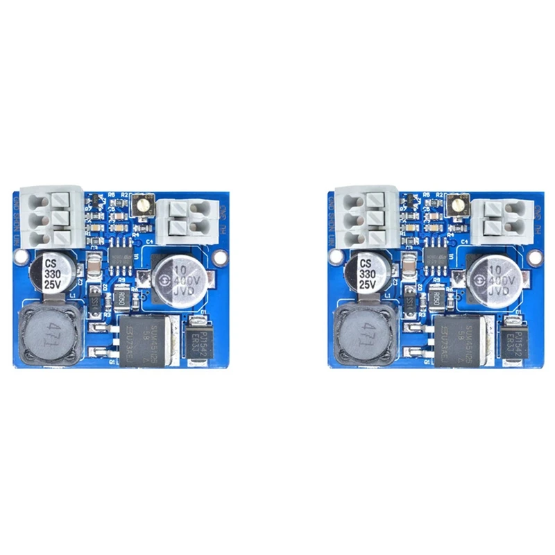 Повышающий преобразователь постоянного тока высокого напряжения NCH6100HV, модуль питания для светящейся трубки Nixie, плата Magic Eye, постоянный ток 12 В 24 В