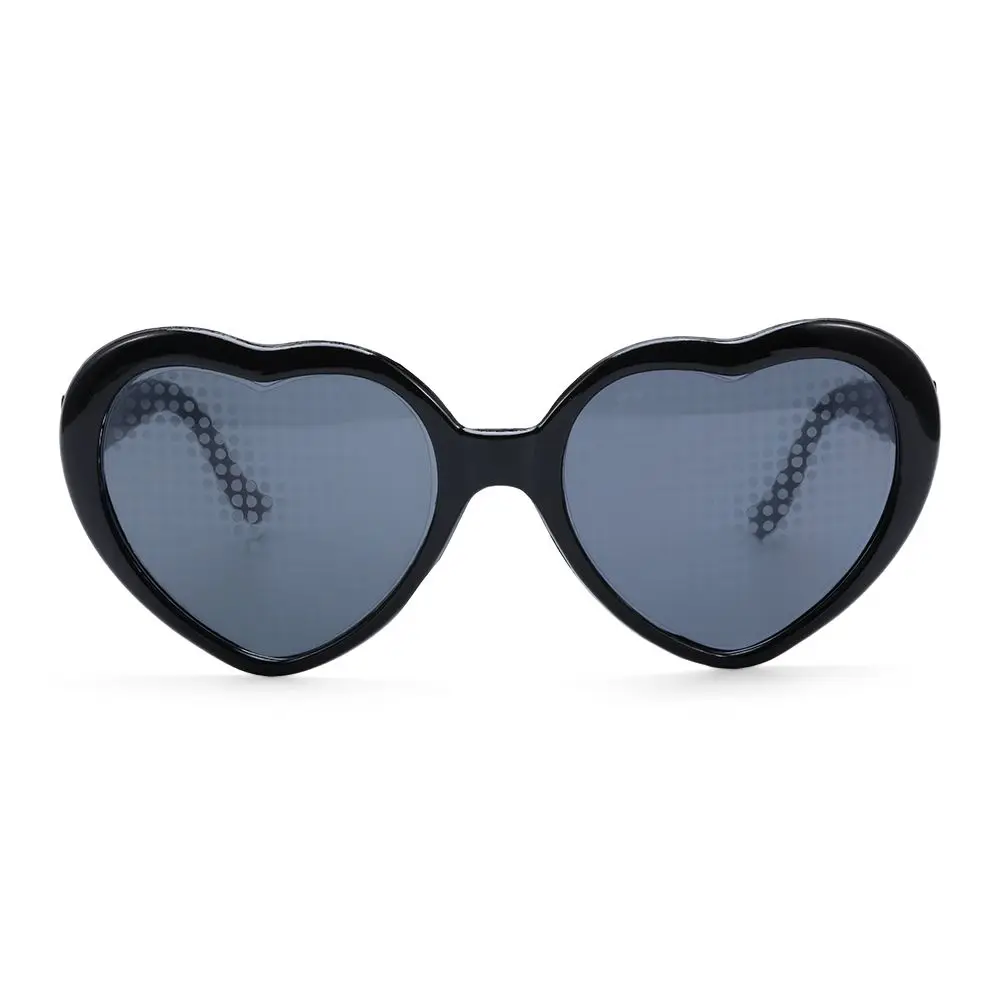 Hot Long-lasting Durable Lights Become Love Image Special Effect Glasses Heart Diffraction Glasses Heart-shaped