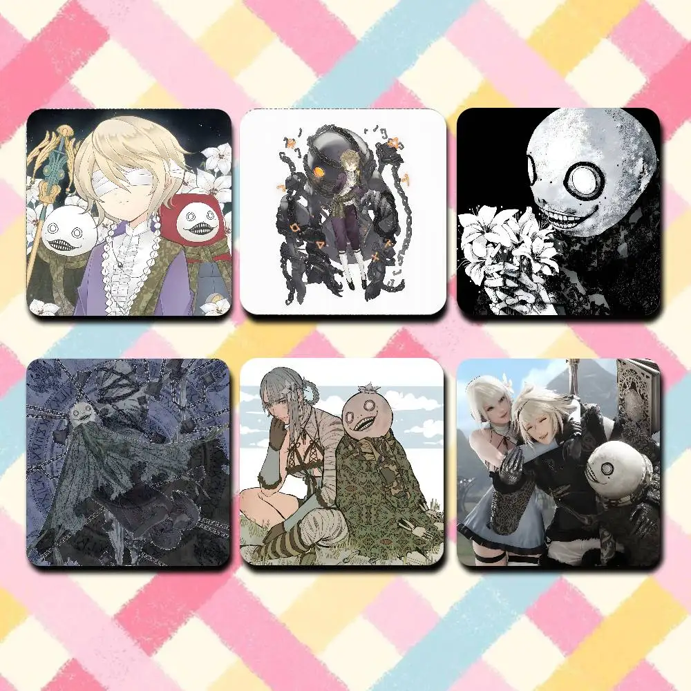

N-Nier R-Replicant Emil Cute Cartoon Anime Refrigerator Magnets Soft Magnetic Heat Transfer Refrigerator Magnets Gift