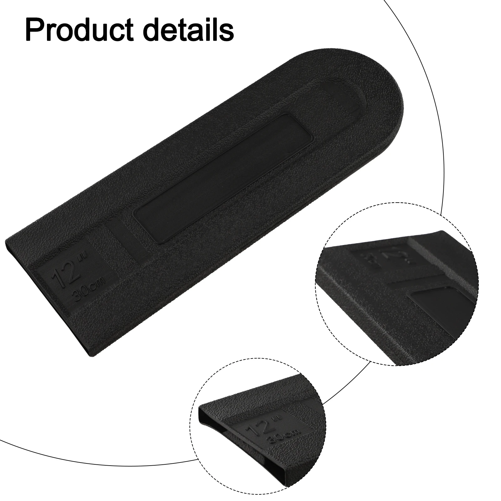 Protective for chainsaw Bar Cover Scabbard Guard for 8 inch to 12 inch Chainsaws Used in Agricultural Forestry and Landscaping