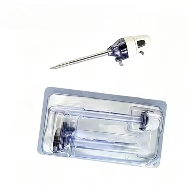 Medical Surgical Optical Trocar Single Use Disposable Laparoscopic Cannula Sleeve Trocar in 5mm 10mm 12mm 15mm Sizes Trocar Kit