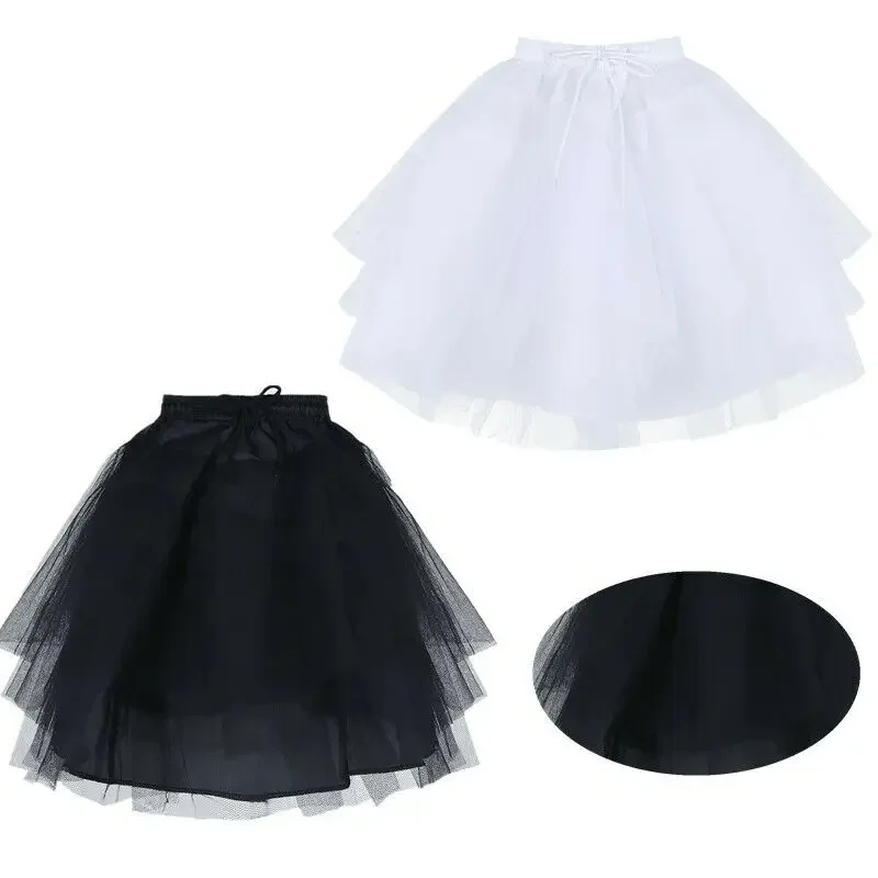 

Flower Girls 3 Layers Tutu Underskirt Petticoat for Toddlers Party Wedding Dress