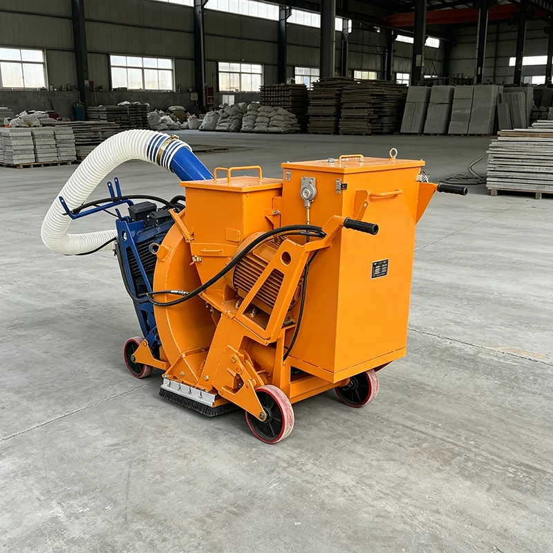 Industrial Bridge Deck Shot Blasting Machine Highway Surface Roughening Device