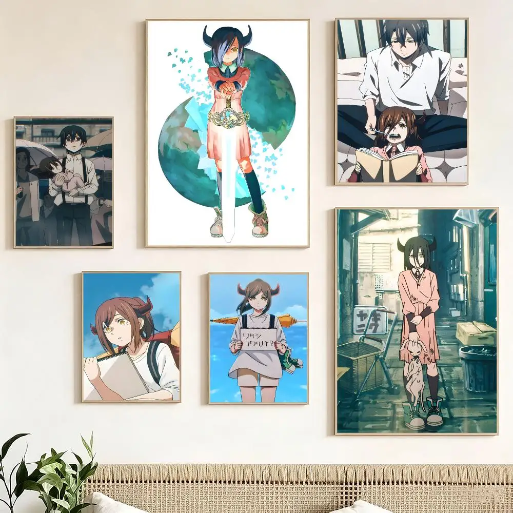 Japanese Anime N-Nayuta of the Prophecy Poster Print Painting Home Decor for Bedroom Living Room Hallway