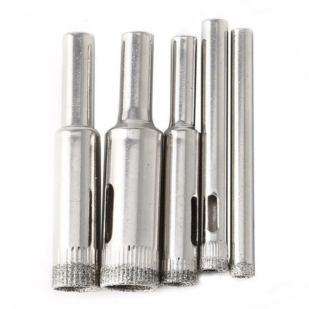 Drill Bits Diamond Tool Extraordinarily High Rigidity Diamond Large Clearance Hole Plating Set Silver High Quality
