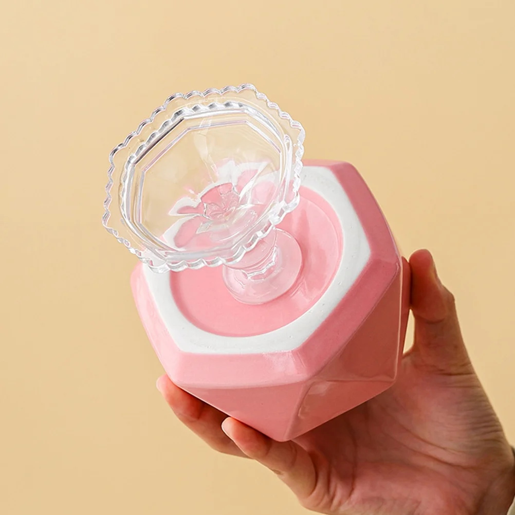 

Ceramic Fruit Plate High Base Footed Design Smooth Surface for Home Restaurant Hotel Decorative Snack Serving Tray