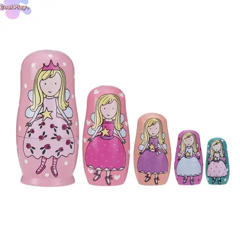 Craft Supplies Home Bedroom Nesting Doll Matryoshka Dolls Toys Wooden Russian Nesting Doll Russian Nesting Stacking Dolls