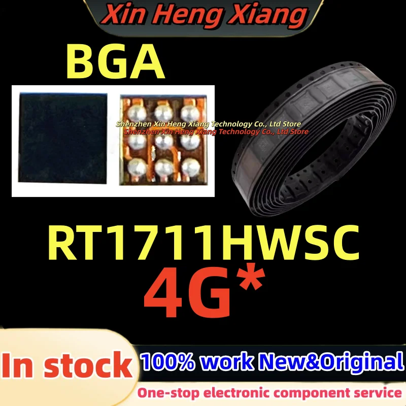 

(5pcs)100%New 4GJ 4GY 4G* RT1711HWSC BGA