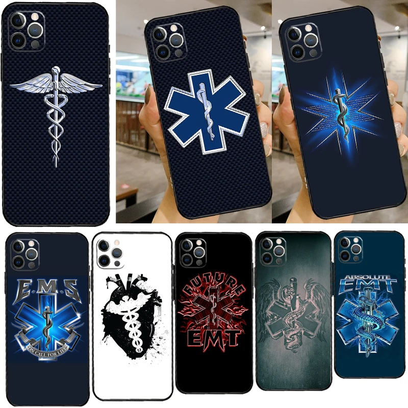 EMT EMS الإنقاذ الطبي ل Realme GT 7 Pro 6 5 GT 6T C67 C61 C55 C53 C51 C21Y C25S C75 11 12 13 14 Pro Plus Case