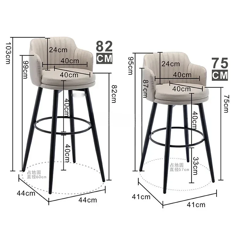 قسط مسند الظهر المطبخ بار البراز قطب معدن أسود الساقين الحديثة الطعام كرسي طويل الساق عشاء صالة المنزل ديكور المنزل