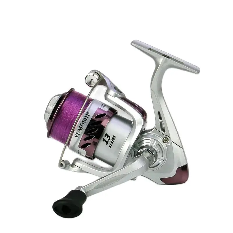 Plastic Head Fishing Reel  5.2: 1 Spinning Wheel Side-To-Side Interchange Sea Fishing Pole Wheel Y326