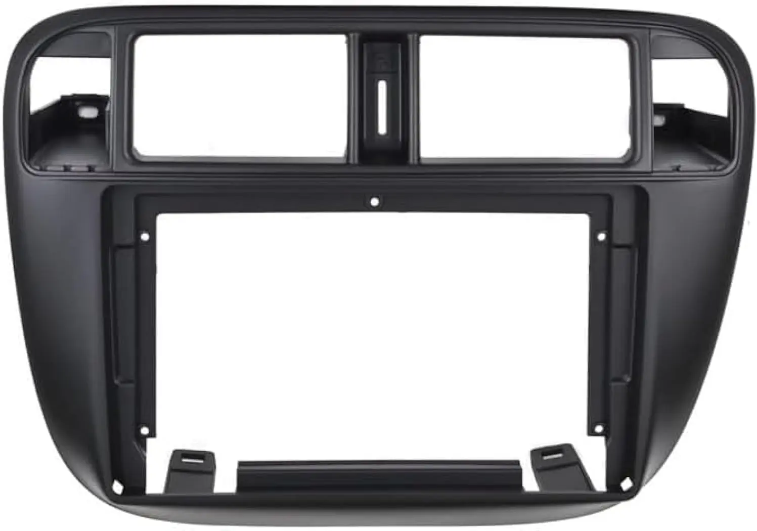 9 inch Car Audio Fascia for Honda Civic 1996-2001, Black Replacement Panel