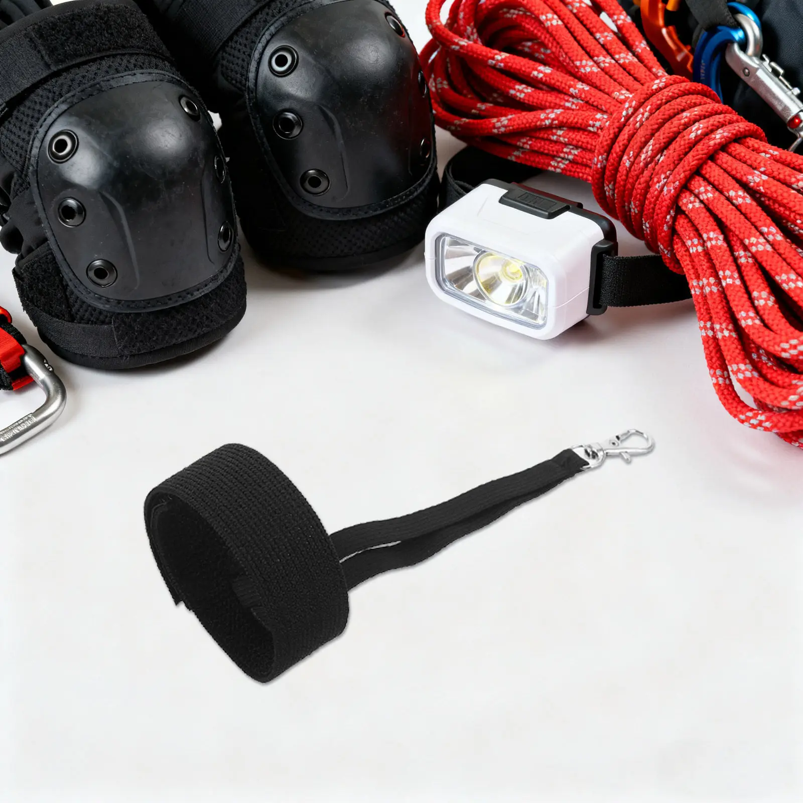 

2Pairs Black Ski Glove Safety Strap Elastic Wrist Lanyard with Buckle Nonslip Palm Grip Anti-Lost for Skiing Snowboarding