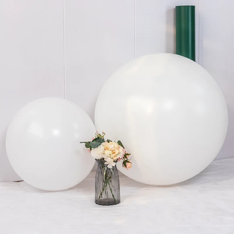 

5/10/12/18/36 inch WhiteLatex Balloons Arch Background Balloons Romantic Proposal Birthday Party Decoration Helium Balloons