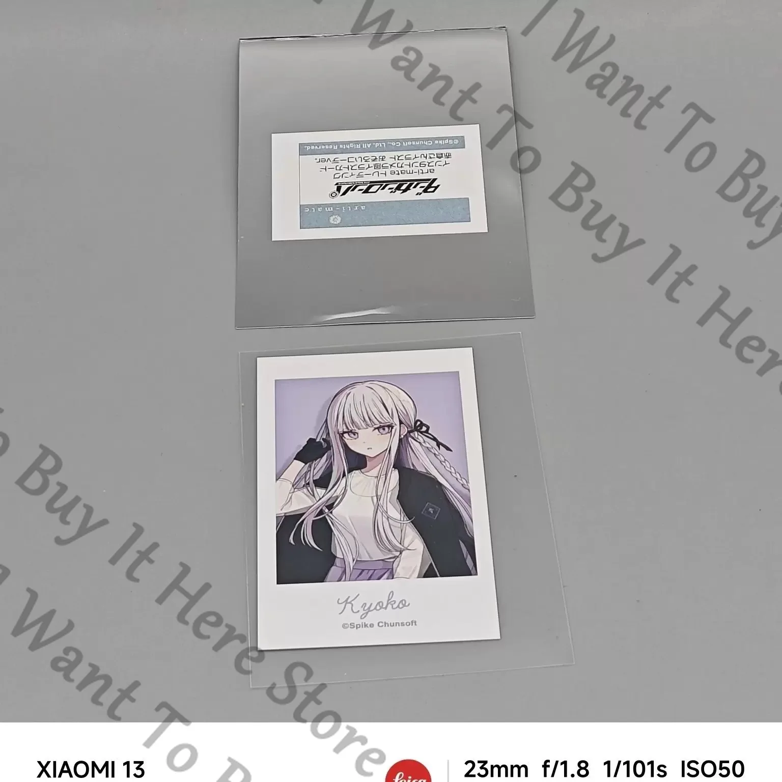 Anime Danganronpa Nagito Komaeda Nanami ChiaKi Saihara Shuichi Kokichi Oma Cosplay Cartoon Lesser Calorie Card Mascot Fans Gift