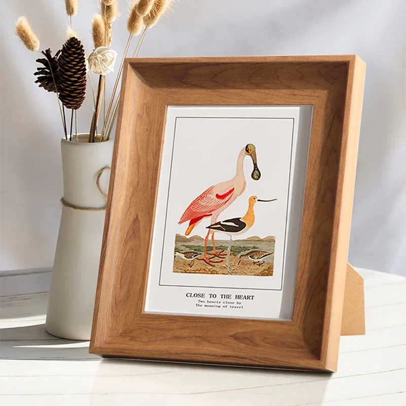 1 pcs  5/7/8/9/10 inc Art Picture Frame Retro American Style Wall Hanging Wide Border Resin Photo Frame For Wedding Table Post