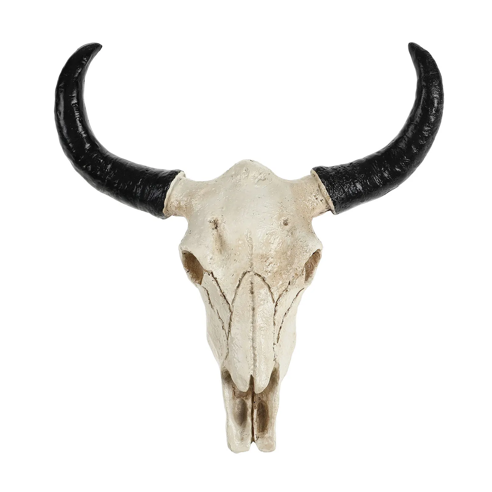 

Cow Skull Wall Decor Resin Skull Head Hanging Animal Ornament For Living Room Office Halloween Gift Home Decor